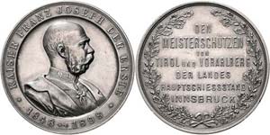 Franz Joseph I. 1848 - 1916  Ag ... 