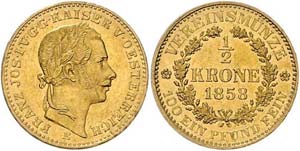 Franz Joseph I. 1848 - 1916  1/2 ... 