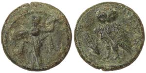 Lucania Metapontum  225-200 BC Athena ... 