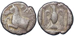 Thrace (Tracia) Sparadokos (445-435 BC) ... 