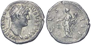 Empire Hadrianus (117-138 AD) Denarius ... 