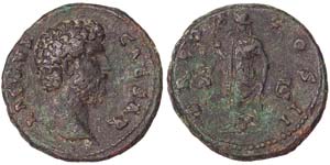 Empire Aelius (136-138 AD) Asse Ø 26 mm   ... 