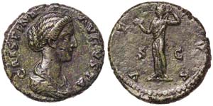Empire Crispina (138-192 AD) Asse Asse, rev. ... 