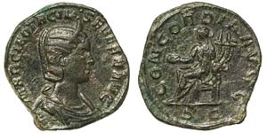 Empire Otacilia Severa (235-270 AD) ... 