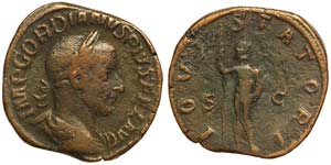 Empire Gordianus III (238-244 AD) Sestertius ... 