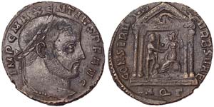 Empire Maxentius (307-312) Follis Aquileia ... 