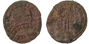 Empire Licinius II (317-324) Follis IOVI ... 
