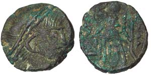 Africa Kartago Trasamund (496-523) Nummus ... 