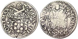 Italian States Ancona Pius IV (1559-1565) ... 