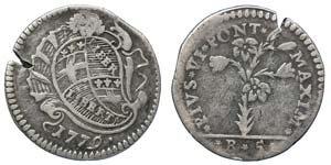 Italian States Bologna Pius VI (1775-1799) ... 