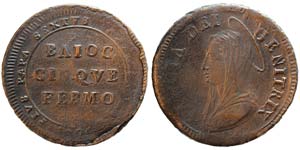 Italian States Fermo Pius VI (1775-1799) ... 