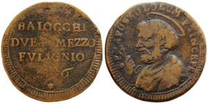 Italian States Foligno Pius VI (1775-1799) ... 
