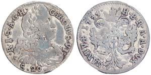 Italian States Mantua Charles VI (1707-1740) ... 