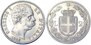 Italy Kingdom of Italy Umberto I (1878-1900) ... 