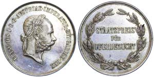 Austria Franz Josef I (1848-1916) Silver ... 