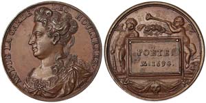 France Paris  1694 Antoinette du Ligier de ... 