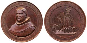 Italy Parma  1893 Parma, Commemorative medal ... 