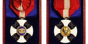 Italy Order of the crown of Italy Vittorio ... 