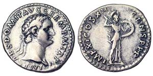 Empire Domitianus (81-96 AD) Denarius Ø 20 ... 