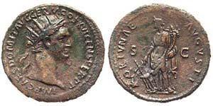 Empire Domitianus (81-96 AD) Dupondius ... 