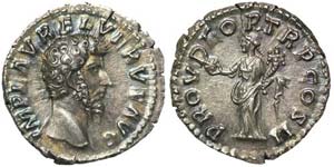 Empire Lucius Verus (161-169 AD) Denarius Ø ... 