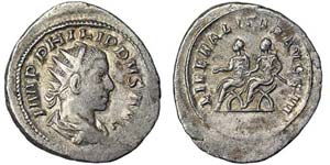 Empire Philip II (247-249 AD) Antoninianus ... 