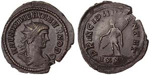 Empire Numerianus  (283-284) Antoninianus ... 