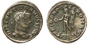 Empire Diocletianus (284-305 AD) Follis D/ ... 