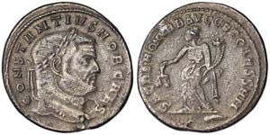 Empire Constantius I Chlorus (293-305) ... 