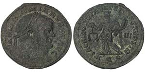 Empire Maximinus Daia II (305-313) Follis ... 