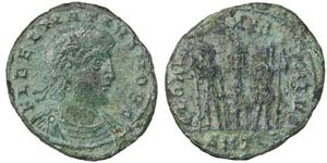 Empire Dalmatius (335-337) Bronce ... 