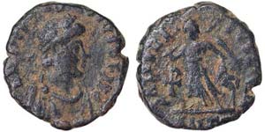Empire Valentinian II (375-392 AD) 1/2 ... 