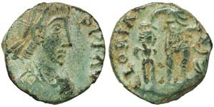 Empire Arcadius (383-408 AD) Æ Issue ... 