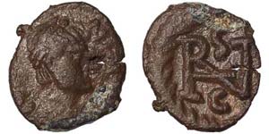 Pseudeo imperial coinage Rome Atalaric ... 