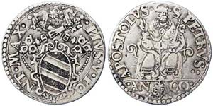 Italian States Ancona Pius V (1566-1572) ... 