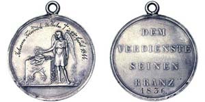 Germany  Medal 1844 JOHANN FRIEDRICH WILHELM ... 