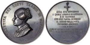 Italy Brescia  Medal 1854 In memory of ... 