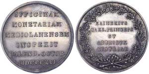 Italy Milan  Medal 1816 Coin medal to ... 