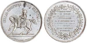 Italy Rome  1870 Roma, Medal commemorating ... 