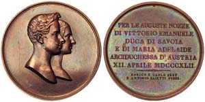 Italy Turin Vittorio Emanuele II (1849-1878) ... 