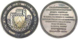 Italy Udine  Medal 1906 Commemorative medal ... 