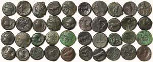 Greek coins  Lot of 20 coins. Greek coins, ... 