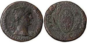 Empire  Trajan (98-117 AD) Asse Rome Ø 27 ... 