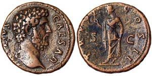 Empire  Aelius (136-138 AD) Dupondius Rome ... 
