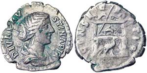 Empire  Faustina Junior (147-175 AD) ... 