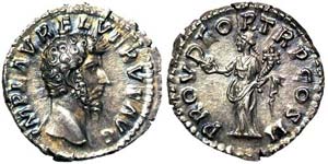 Empire  Lucius Verus (161-169 AD) Denarius ... 