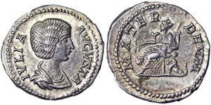 Empire  Julia Domna (193-217 AD) Wife of ... 