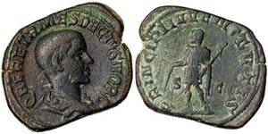Empire  Herennius Etruscus (250-251 AD) ... 