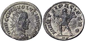 Empire  Volusianus (251-253 AD) Antoninianus ... 