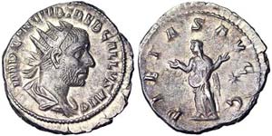 Empire  Trebonianus Gallus (251-253 AD) ... 